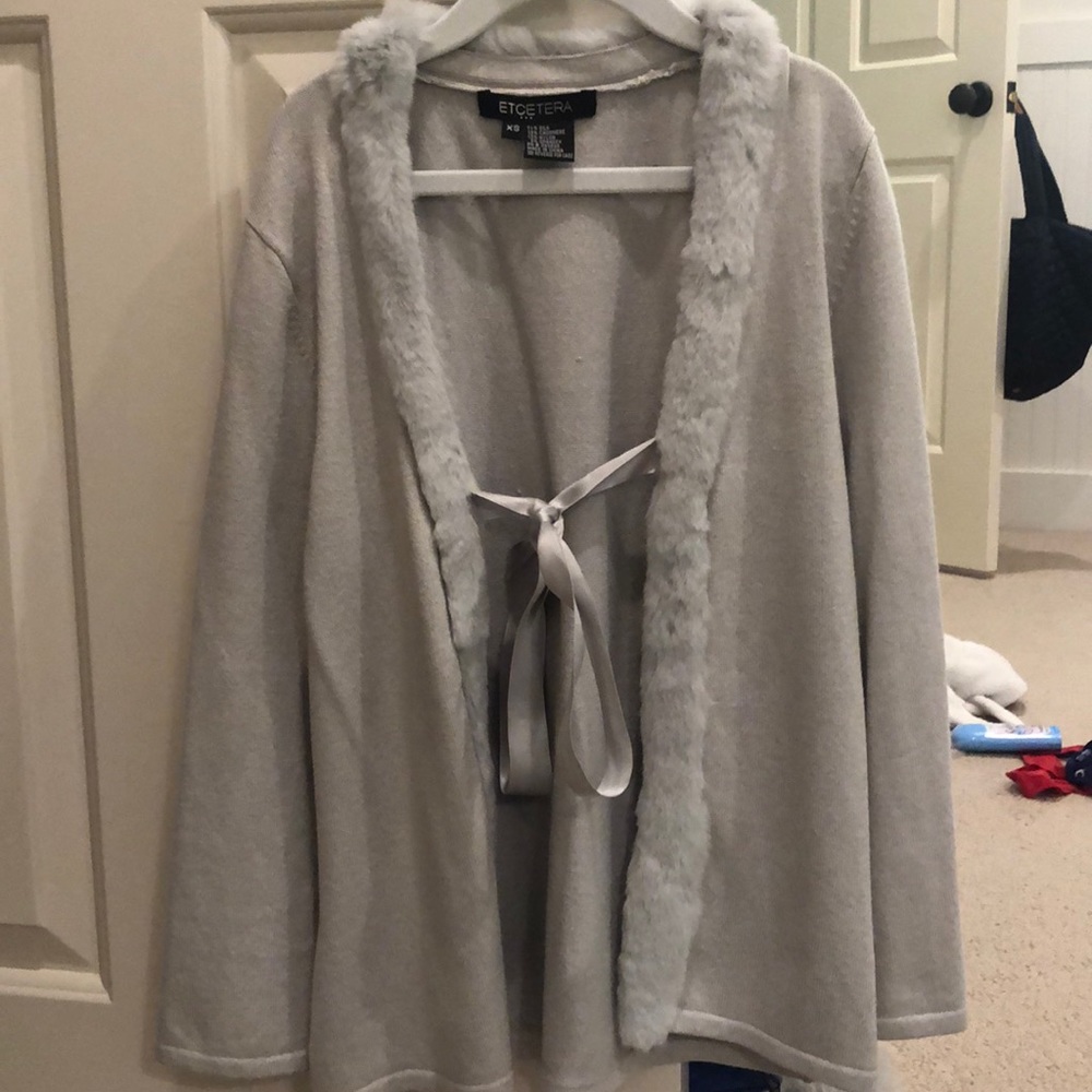 Etcetera Fur sweater